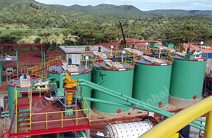 700TPD Gold Elution Plant in Zimbabwe